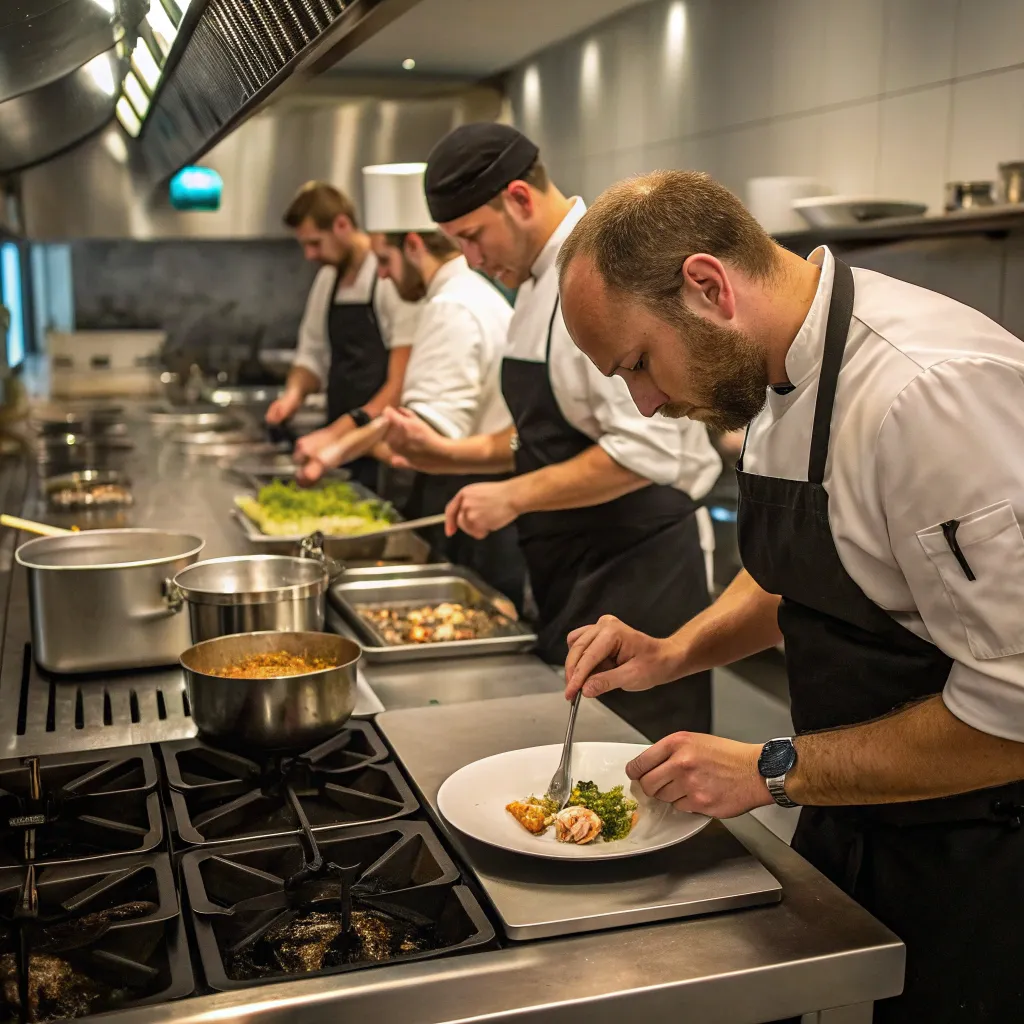 MELTHORION culinary team at work