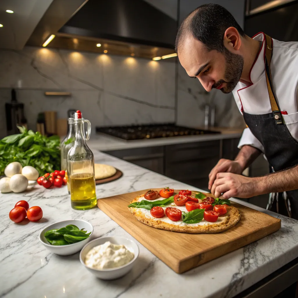 Italian culinary art preparation